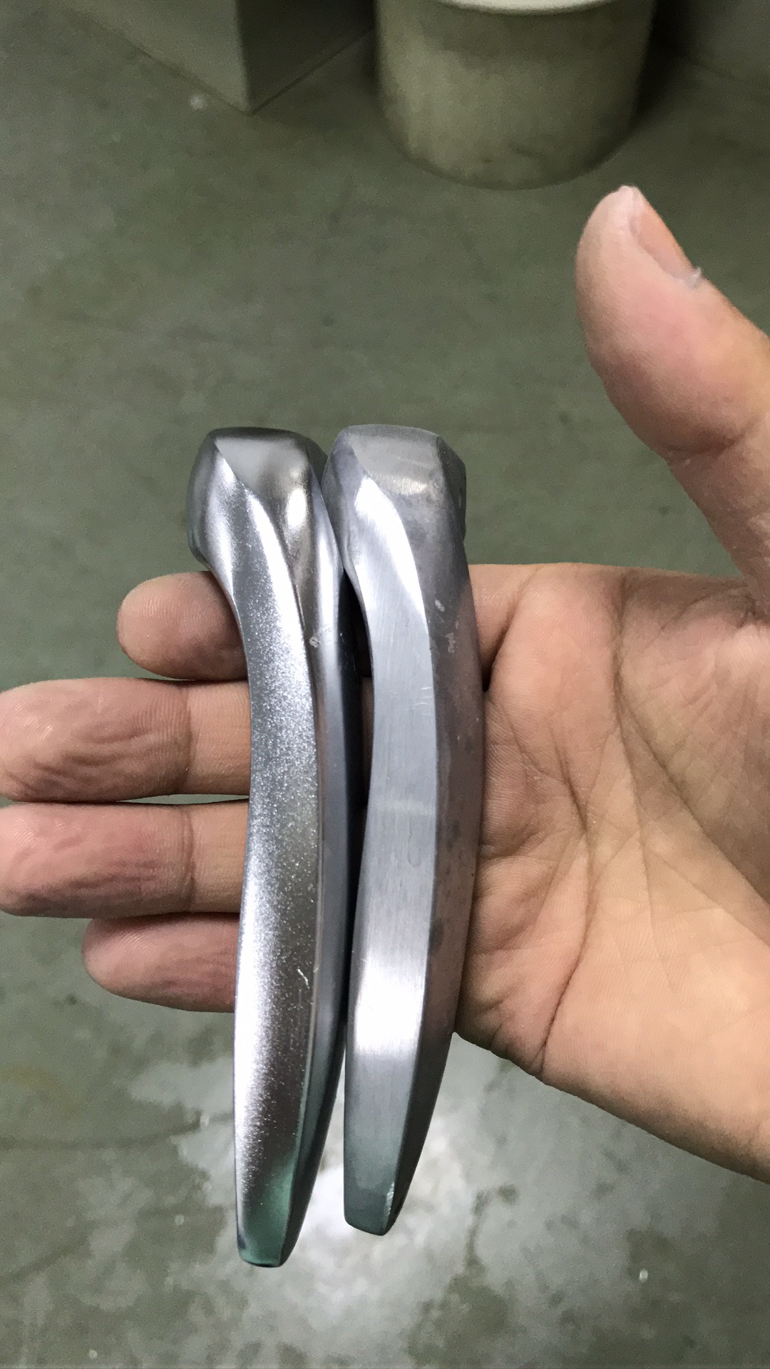 鋅合金把手拋光效果圖